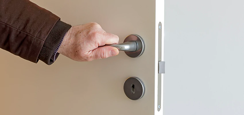 Restroom Locks Privacy Bolt Installation in Aptos, California