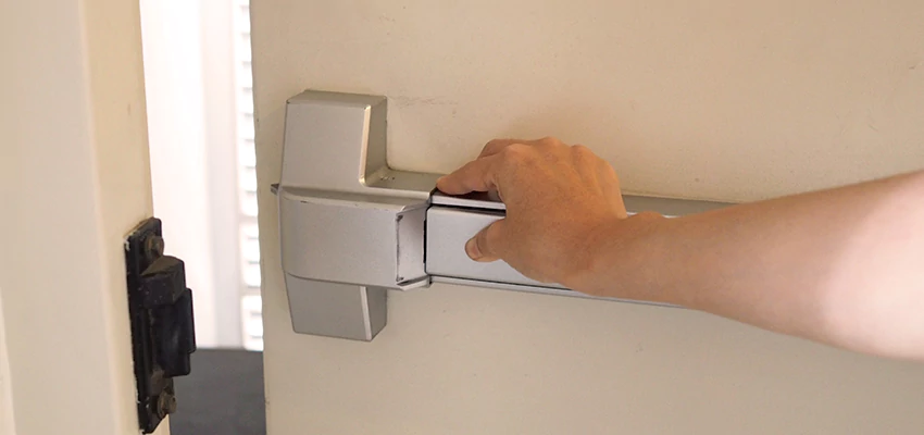 Roller Gate Panic Bar Installation in Aptos, California